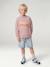 Sweater met ronde hals voor jongens lichtroze - vertbaudet enfant 
