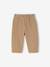 Wijde babybroek voor jongens beige+smaragdgroen - vertbaudet enfant 
