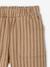Wijde babybroek voor jongens beige+smaragdgroen - vertbaudet enfant 