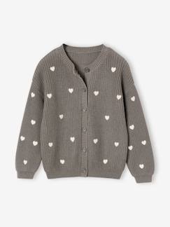 -Meisjesvest met versieringen