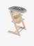 Newborn stoelset Tripp Trapp STOKKE ecru+ONWEER GRIJS - vertbaudet enfant 