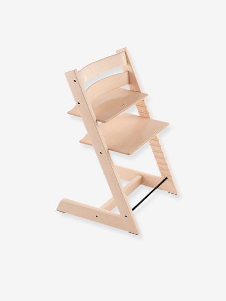Hoge stoel Tripp Trapp STOKKE BLEACHED+donkerbruin+ecru+grijs+groen+NATUURLIJK+ONWEER GRIJS+WIT+zachtpaars+ZWART - vertbaudet enfant 