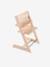 Hoge stoel Tripp Trapp STOKKE BLEACHED+donkerbruin+ecru+grijs+groen+NATUURLIJK+ONWEER GRIJS+WIT+zachtpaars+ZWART - vertbaudet enfant 