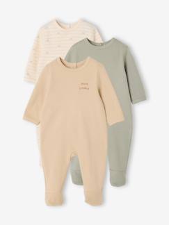 -Set van 3 boxpakken met rugsluiting voor baby's