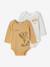 Set van 2 babyjongensrompers LION KING currygeel - vertbaudet enfant 