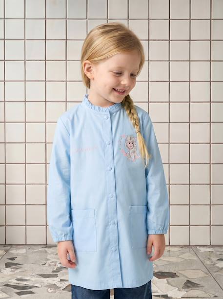 Personaliseerbare FROZEN-schort hemelsblauw - vertbaudet enfant 