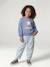 Ballonjeans meisje gebleekt denim+middenblauw - vertbaudet enfant 