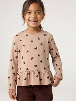 -Meisjesblouse met lange mouwen