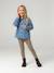 Set van 3 meisjesleggings inktblauw+vanille - vertbaudet enfant 