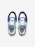 Jongenssneakers van leer met veters marineblauw - vertbaudet enfant 