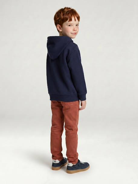 Gekleurde slim MorphologiK FIN jongens beige+klei+nachtblauw+petrolblauw+roest+smaragdgroen+terracottategel+zwart - vertbaudet enfant 