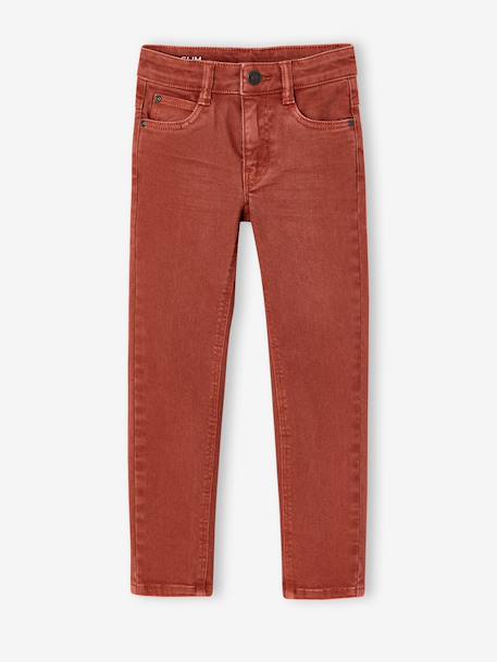 Gekleurde slim MorphologiK FIN jongens beige+klei+nachtblauw+petrolblauw+roest+smaragdgroen+terracottategel+zwart - vertbaudet enfant 