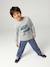 Jongens-T-shirt met ludiek patroon ecru+gemêleerd grijs+leigrijs - vertbaudet enfant 