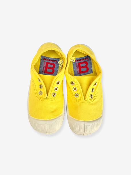 Baskets Elly blauw+dennen+geel+rozen - vertbaudet enfant 