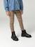 Set van 3 meisjesleggings inktblauw+vanille - vertbaudet enfant 