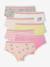 Set van 7 meisjesshorties ecru - vertbaudet enfant 