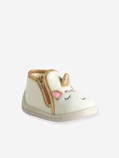 -Canvas sloffen met rits voor baby's