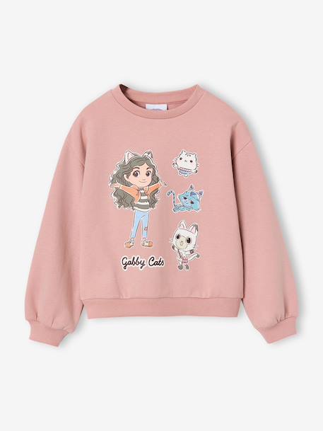 Meisjessweater Gabby zachtpaars - vertbaudet enfant 