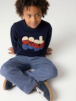 -Jongensshirt met lange mouwen