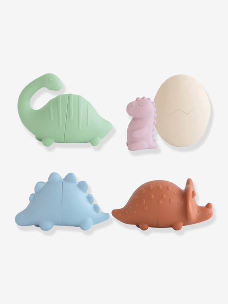 Set van 4 badspeeltjes Sealife - MUSHIE groen+lichtgroen+meerkleurig - vertbaudet enfant 