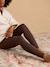 Set van 2 Seamless zwangerschapsleggings ENVIE DE FRAISE kaki+taupe+zwart - vertbaudet enfant 