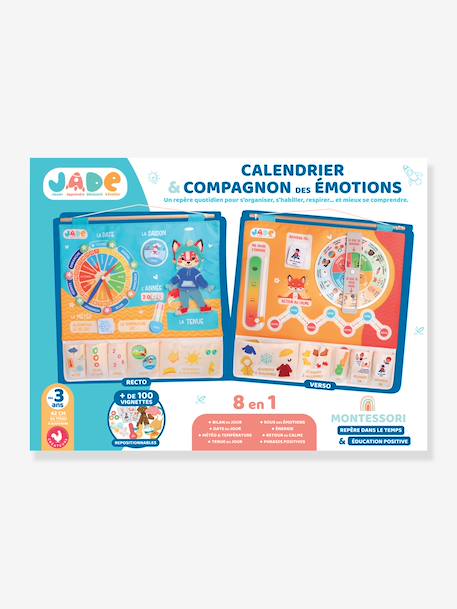 Emotiekalender J.A.D.E meerkleurig - vertbaudet enfant 