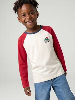 -Jongensshirt met lange mouwen