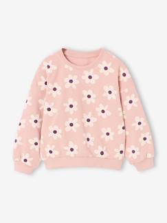 -Meisjessweater met ronde hals