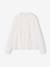 Blouse voor meisjes ecru - vertbaudet enfant 