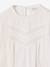 Blouse voor meisjes ecru - vertbaudet enfant 