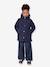 Halflange parka marineblauw - vertbaudet enfant 