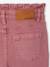 Slim fit broek meisje inktblauw+zachtpaars - vertbaudet enfant 
