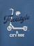T-shirt met print CYRILLUS grijsblauw - vertbaudet enfant 