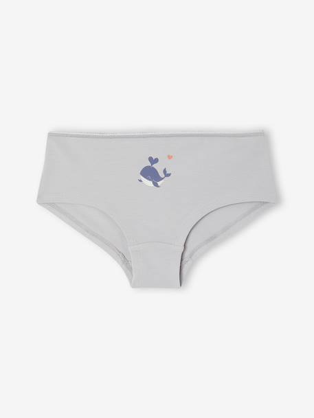 Set van 7 meisjesshorties beige - vertbaudet enfant 