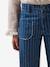 Gestreepte broek CYRILLUS marineblauw - vertbaudet enfant 
