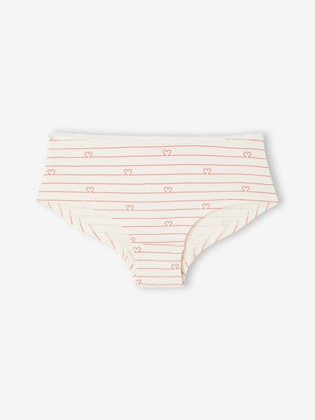 Set van 7 meisjesshorties beige - vertbaudet enfant 
