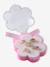 Set van 5 meisjesringen lichtroze+rozen - vertbaudet enfant 