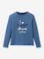 T-shirt met print CYRILLUS grijsblauw - vertbaudet enfant 