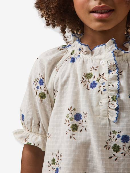 Blouse Rosa CYRILLUS rozen - vertbaudet enfant 