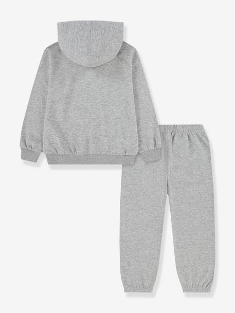 CONVERSE set 8CK114 hoodie en broek grijs - vertbaudet enfant 