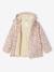 Gevoerde regenjas met bloemenprint vanille - vertbaudet enfant 