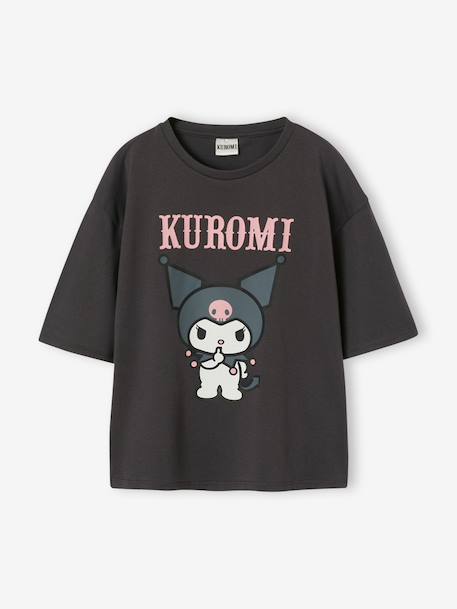 Kuromi T-shirt voor meisjes antraciet - vertbaudet enfant 