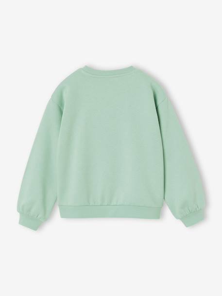 Disney sweater voor meisjes grijsblauw - vertbaudet enfant 