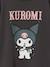 Kuromi T-shirt voor meisjes antraciet - vertbaudet enfant 
