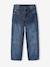 Battlejeans voor jongens, fijne bouw denimgrijs+ongewassen denim - vertbaudet enfant 