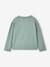 T-shirt met lange mouwen voor meisjes groen+inktblauw+lichtroze - vertbaudet enfant 