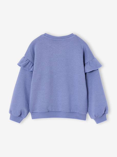 SNOOPY sweater voor meisjes chambrayblauw - vertbaudet enfant 