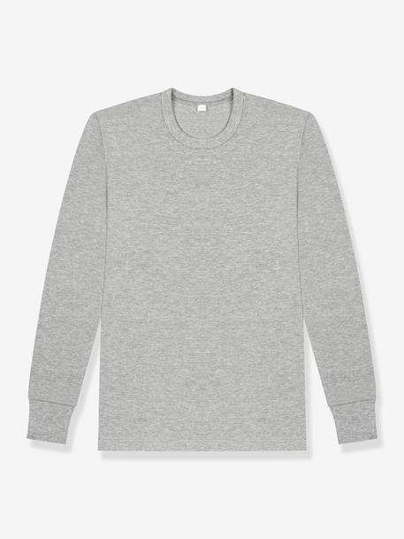 Thermoshirt DIM D257 grijs+wit - vertbaudet enfant 