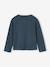 T-shirt met lange mouwen voor meisjes groen+inktblauw+lichtroze - vertbaudet enfant 