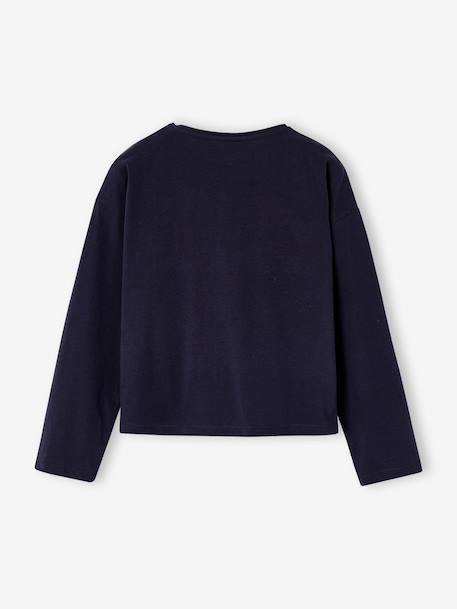 Set van 2 meisjespyjama's marineblauw - vertbaudet enfant 